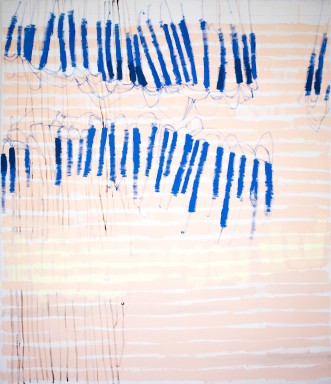Antje Zeiher, untitled 09, 2015, Acryl auf Leinwand, 170 x 155 cm, Courtesy Galerie Judith Andreae