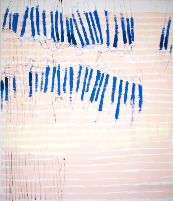 Antje Zeiher, untitled 09, 2015, Acryl auf Leinwand, 170 x 155 cm, Courtesy Galerie Judith Andreae