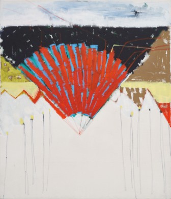 Antje Zeiher, untitled, 2016, Acryl auf Leinwand, 175x150cm, Foto Ben Hermanni, Courtesy Galerie Judith Andreae