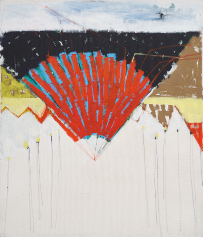 Antje Zeiher, untitled, 2016, Acryl auf Leinwand, 175x150cm, Foto Ben Hermanni, Courtesy Galerie Judith Andreae