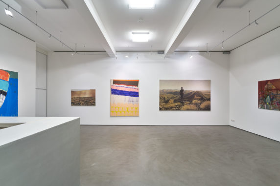 Ausstellungsansicht Painting forward, Okt-Dez 2016, Galerie Judith Andreae, Bonn, Foto Ben Hermanni(3)